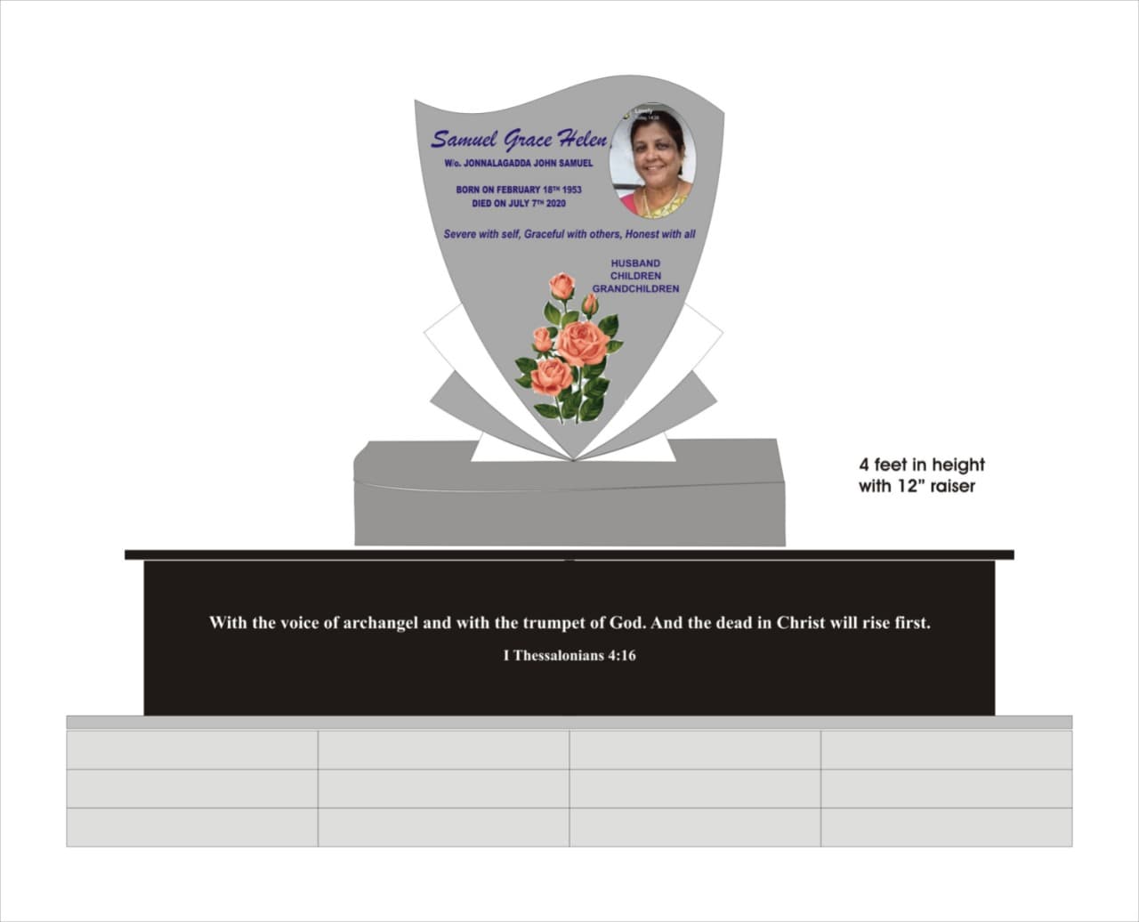 Bespoke Granite Architectural Plaque & Border #9720216167