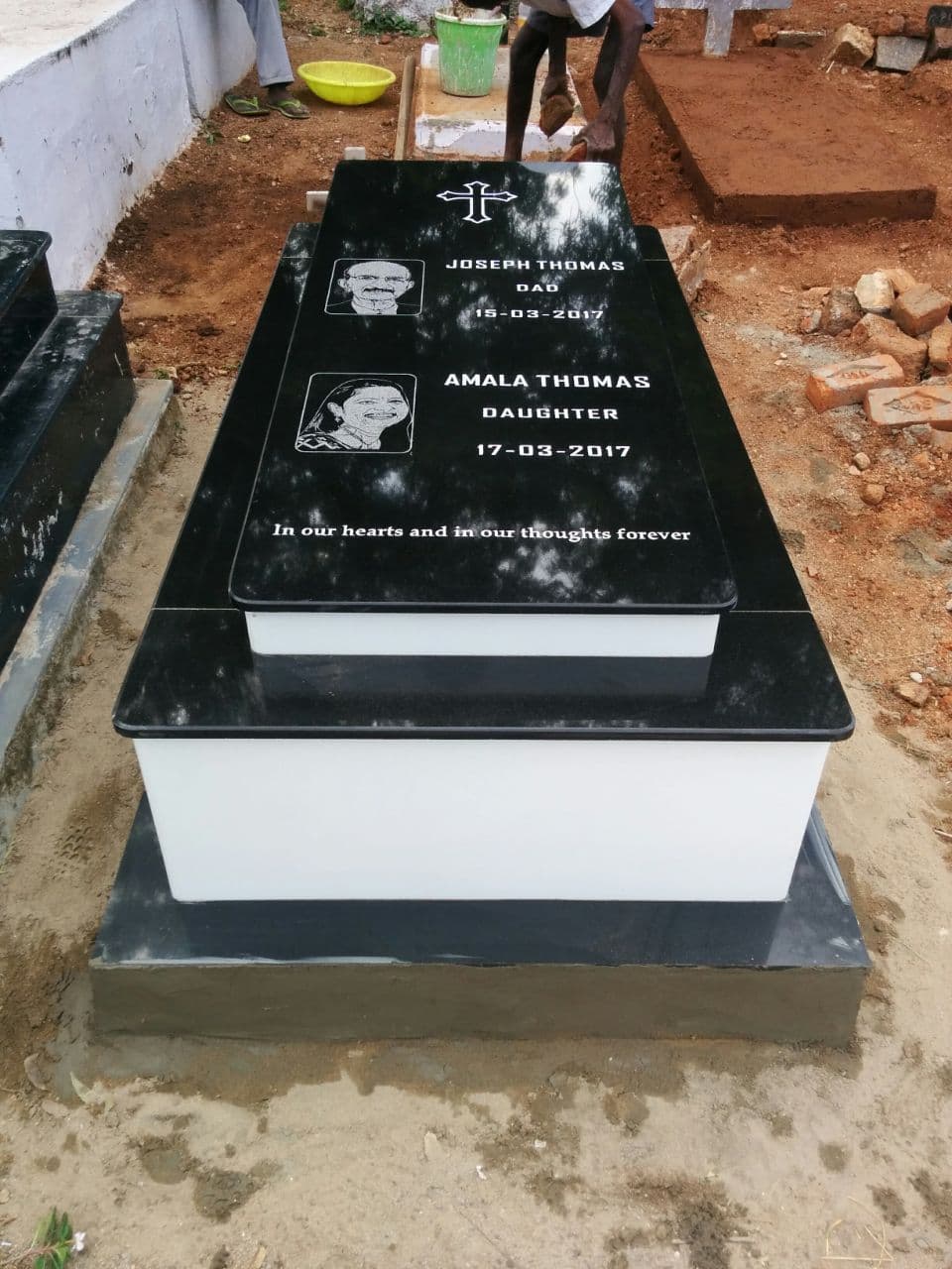 Monolithic Granite Kerb Enclosure & Plinth #51