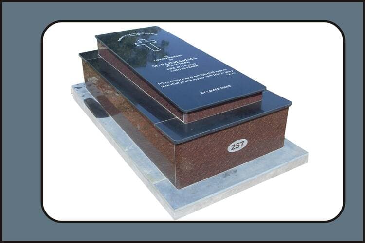 Master Mason Carved Marble Memorial #067